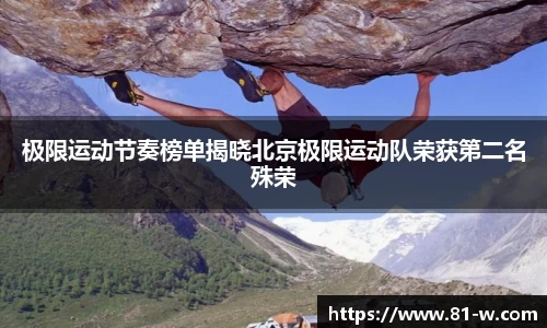 极限运动节奏榜单揭晓北京极限运动队荣获第二名殊荣